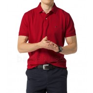 TOMMY HILFIGER CZERWONA MESKA KOSZULKA POLO
